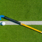 Field Hockey Stick and Ball